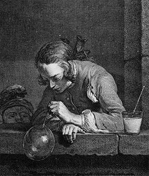 Les bouteilles de savon - Filloeul - Chardin