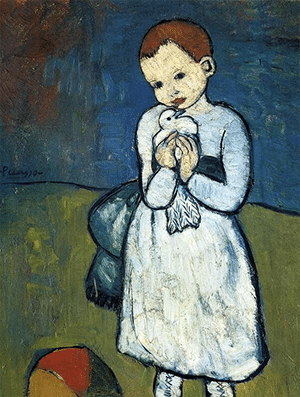 L'enfant au pigeon - Picasso