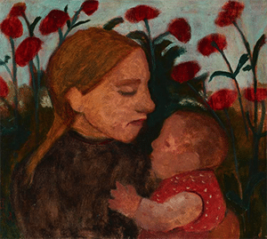 Fille avec enfant - Paula Modersohn-Becker