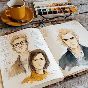 bandes dessinées fictive