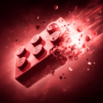 brique Lego stylisée