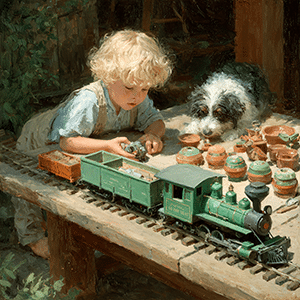 Jeu d'enfant - E. Sinclair