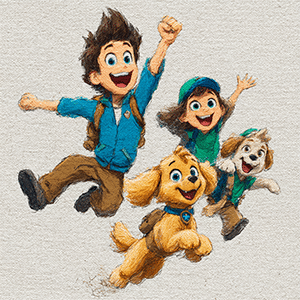 personnages de dessins animés