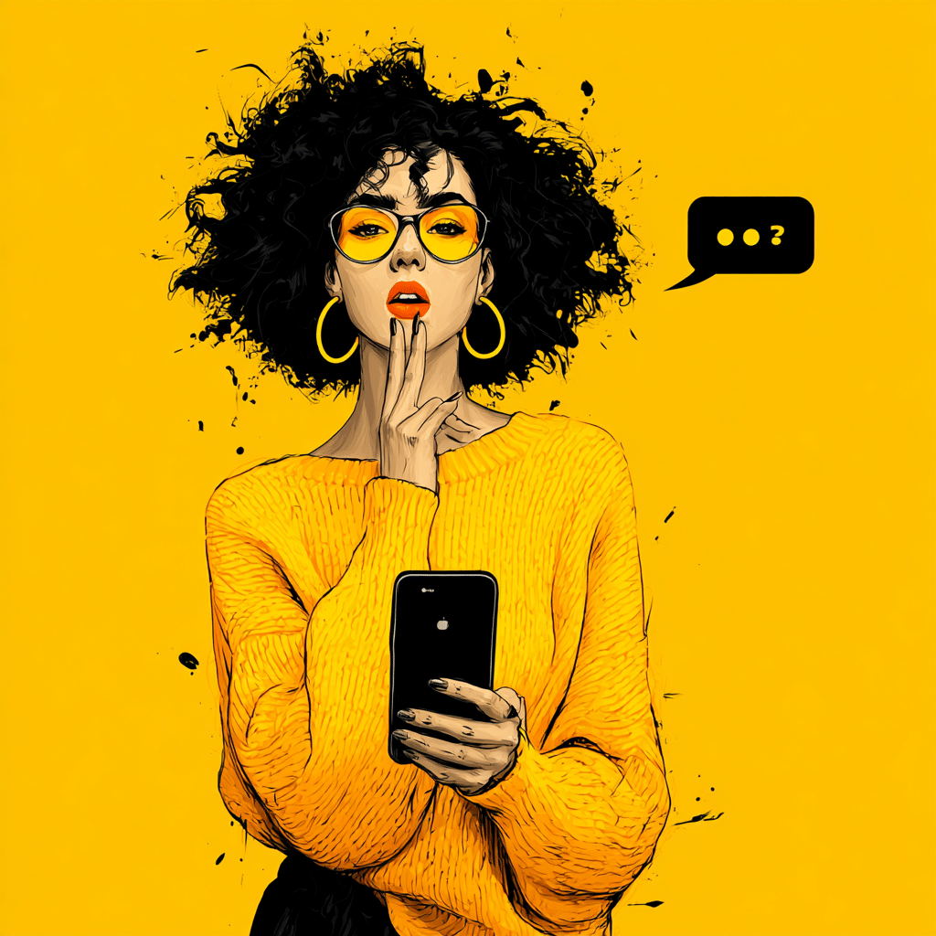 présentatrice ennuyeuse