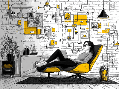 illustratrice et son workflow