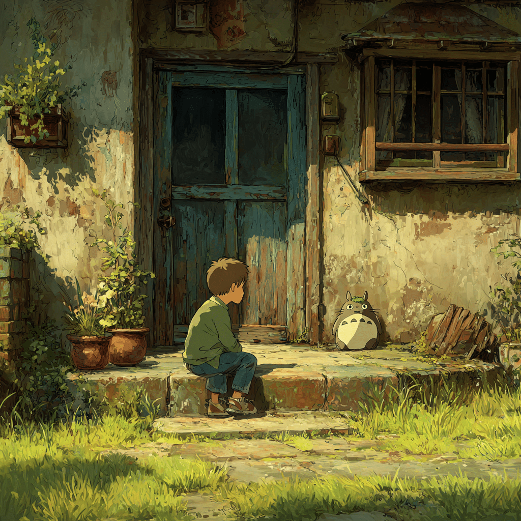 illustration My Neighbor Totoro
